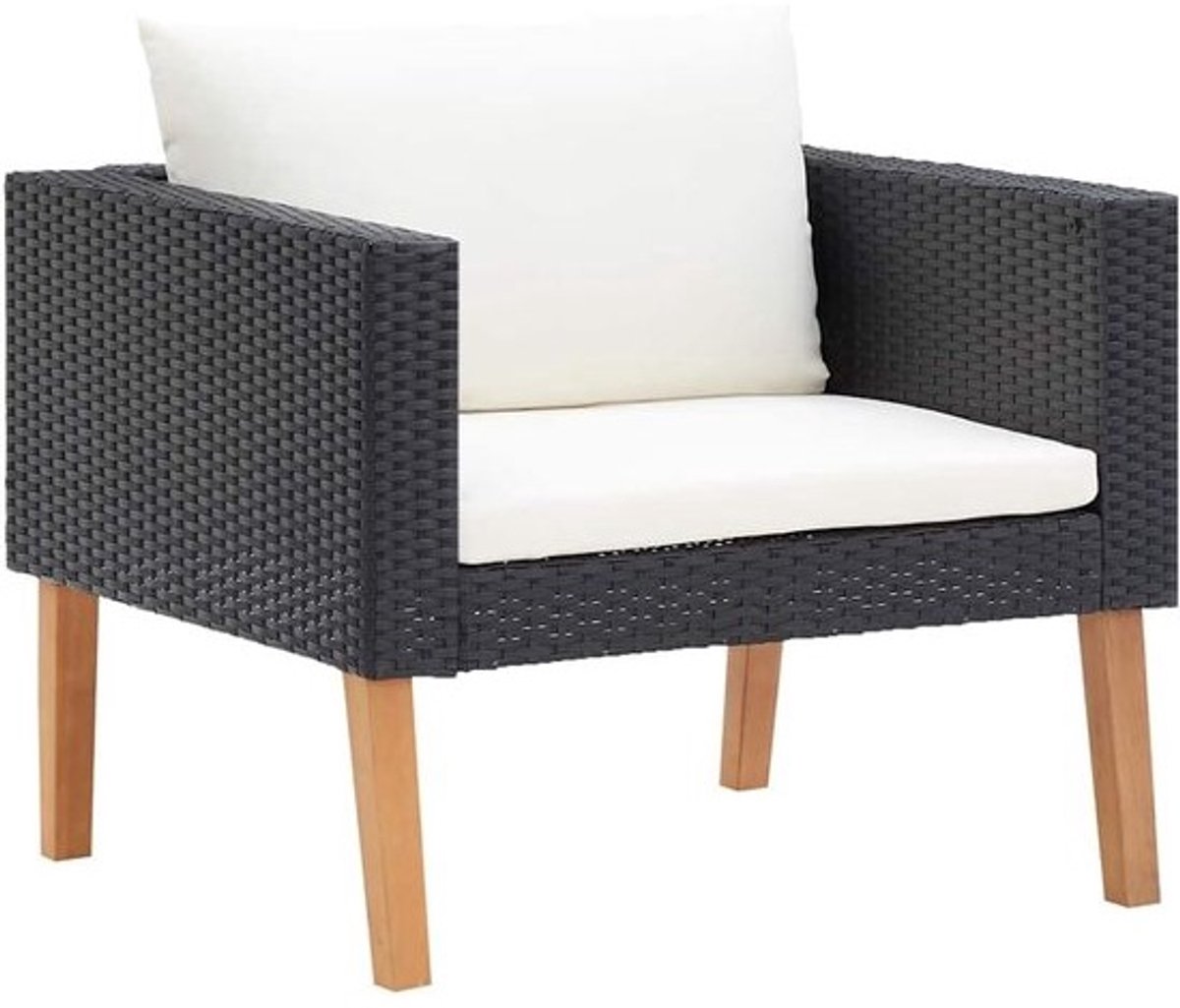 Loungebank Buiten - Comfortabele Tuinbank met Kussen - Stijlvol en Weerbestendig Zitmeubel