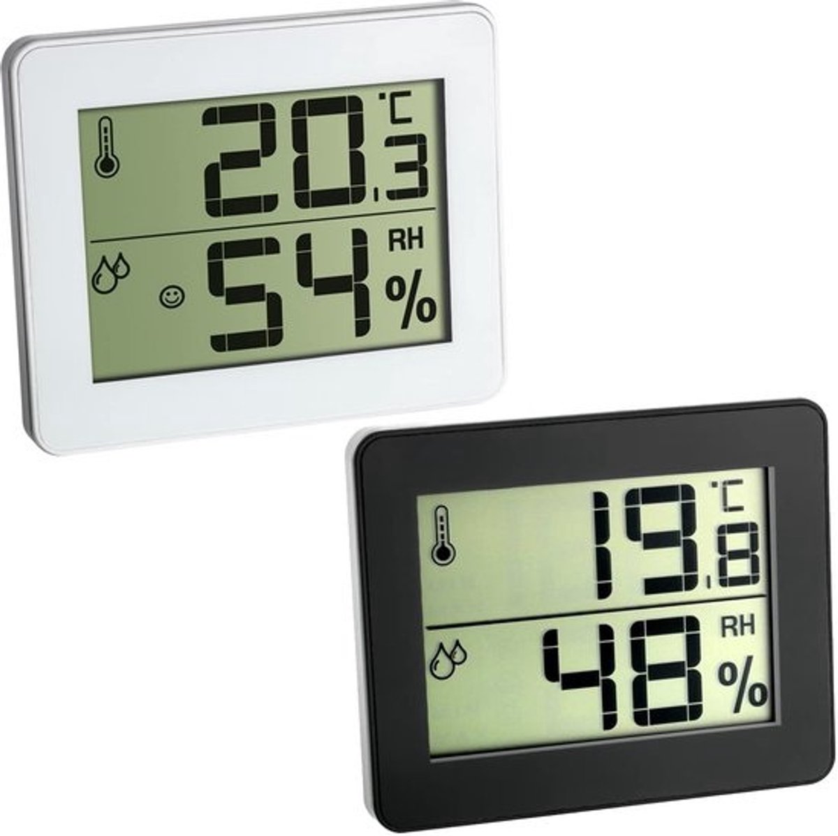 Digitale Thermometer en Hygrometer Set voor Binnenklimaat Monitoring