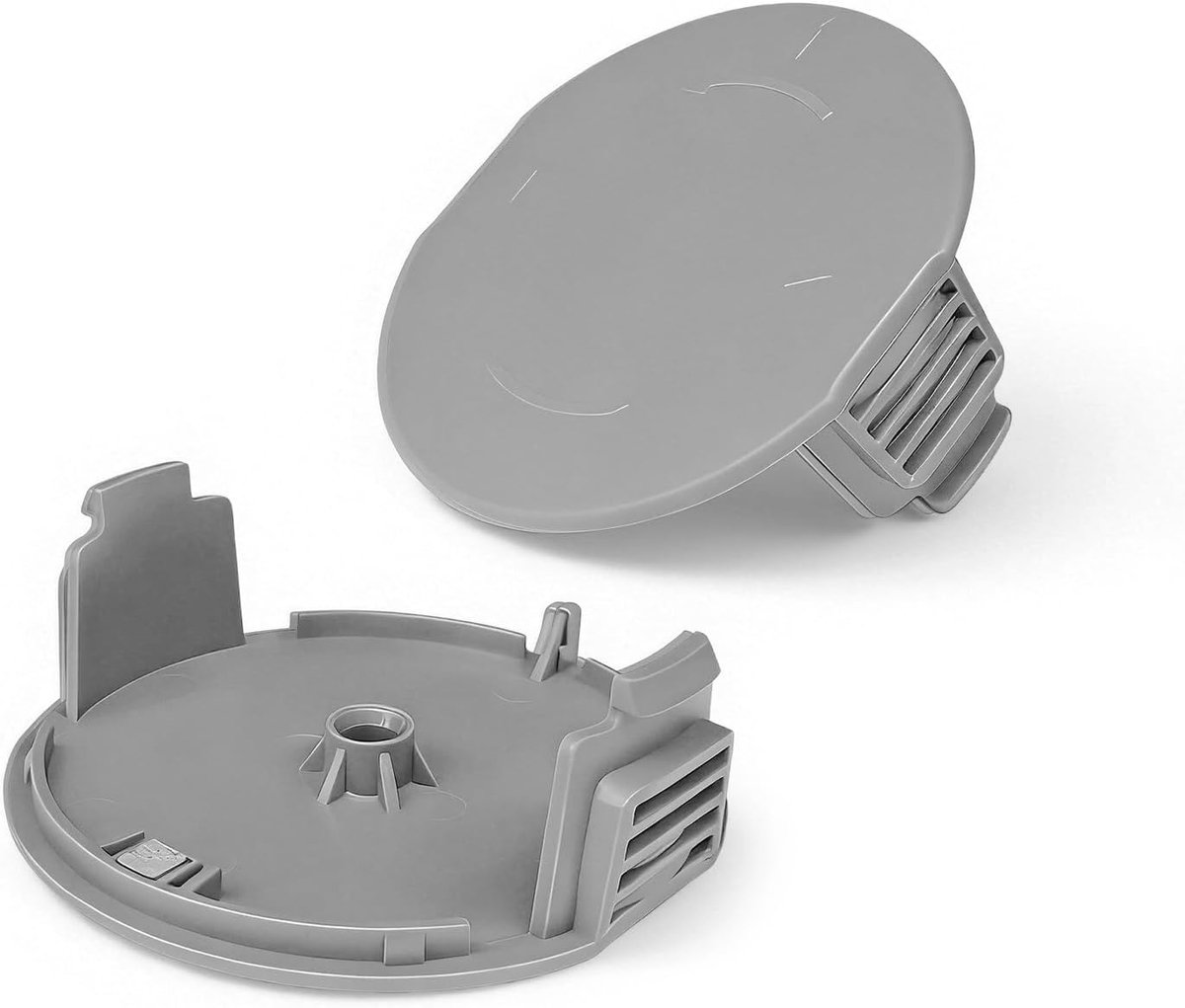grastrimmer spoel afdekking - 2 stuks duurzame snijkop cover van ABS, compatibel met Bosch Universal GrassCut 18/18‑26/18-260, geschikt voor 1600A01R5J