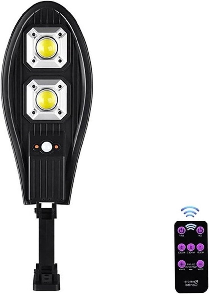 Zonne straatlantaarn - Wandlamp Solar - Buiten verlichten - Bewegingssensor - 160 COB - C