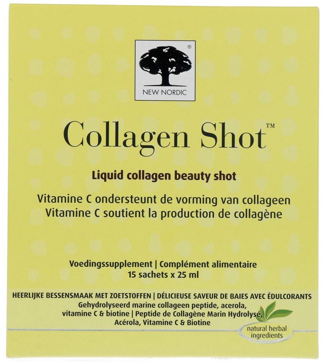 New Nordic Liquid Collagen Sachets 15ST