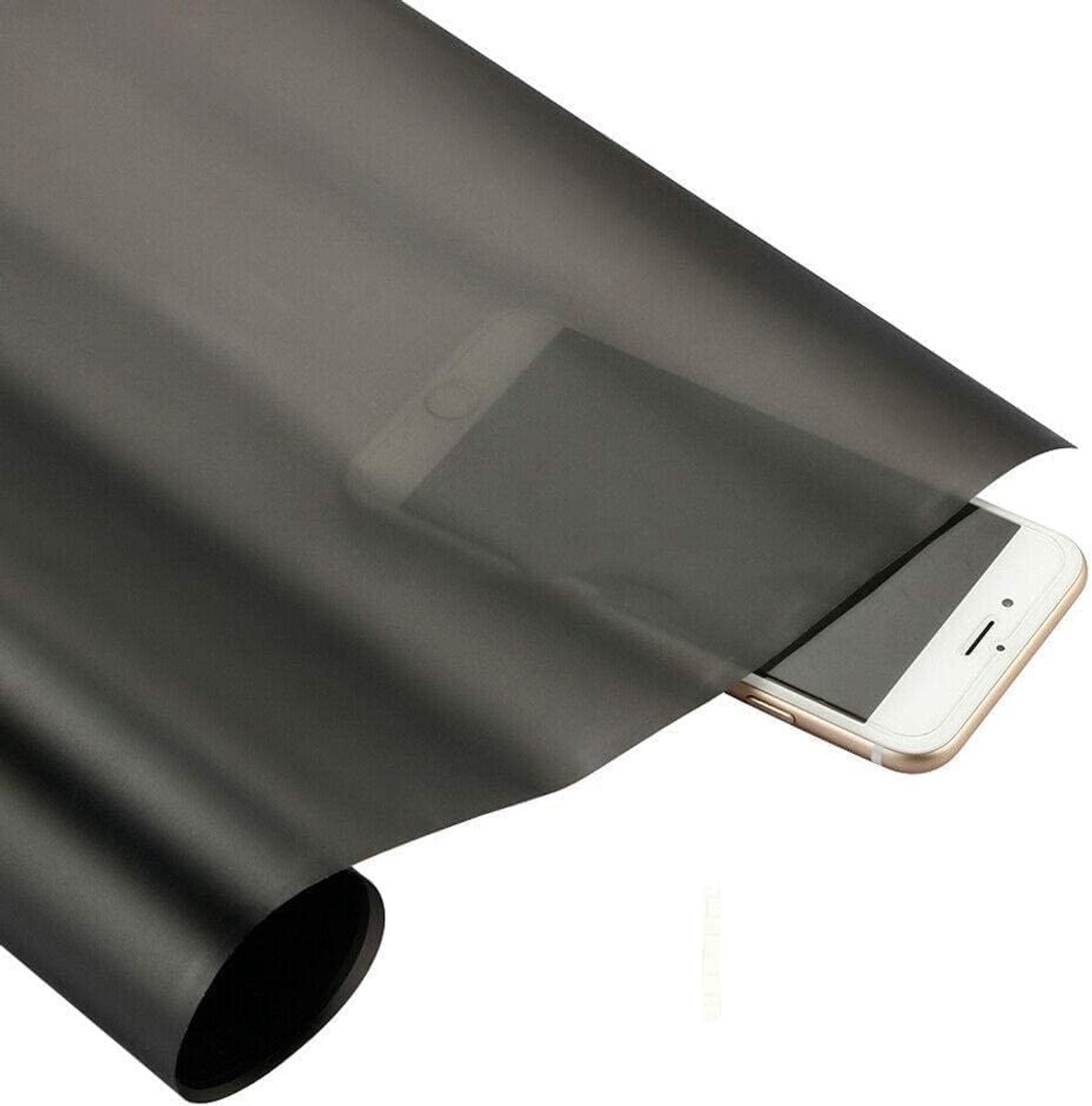 Koplamp Tint Film, KACEPAR Vinyl Wrap Auto Beschermende Film voor Hoofd Lamp Achterlicht Mistlamp Venster, Waterdichte Licht Decal Sticker, Mat Zwart - 30 cm x 180 cm