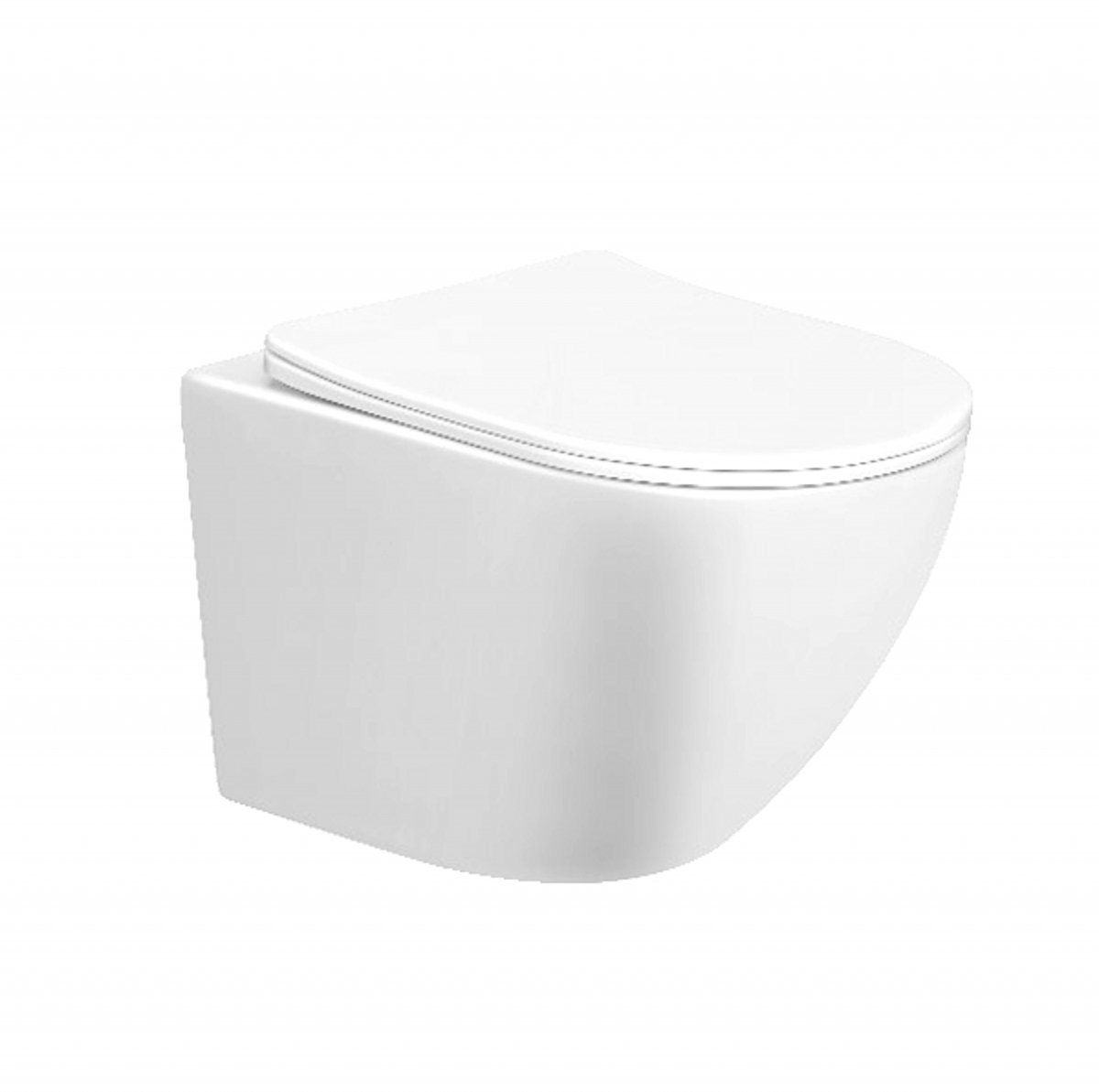 Brogali Design rimfree compact wandcloset inclusief afneembare flatline soft-close zitting