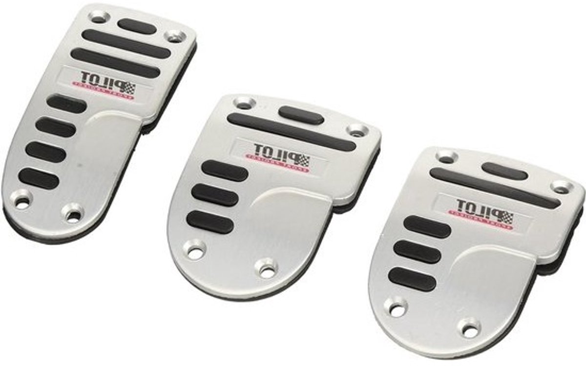 3-delige Set Auto Pedalen Universeel voor Auto en Vrachtwagen