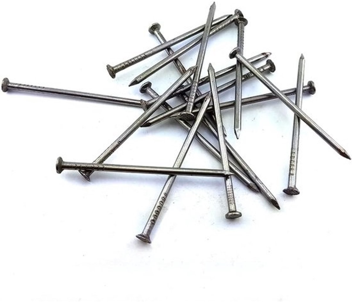 100 Stuks Gegalvaniseerde Draadnagels 2 x 40 mm