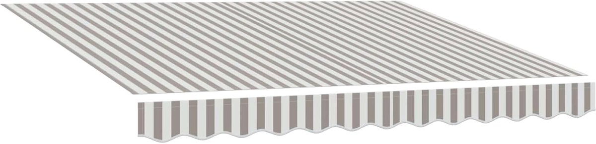 lichtgrijs wit 6 x 3,5 m polyester