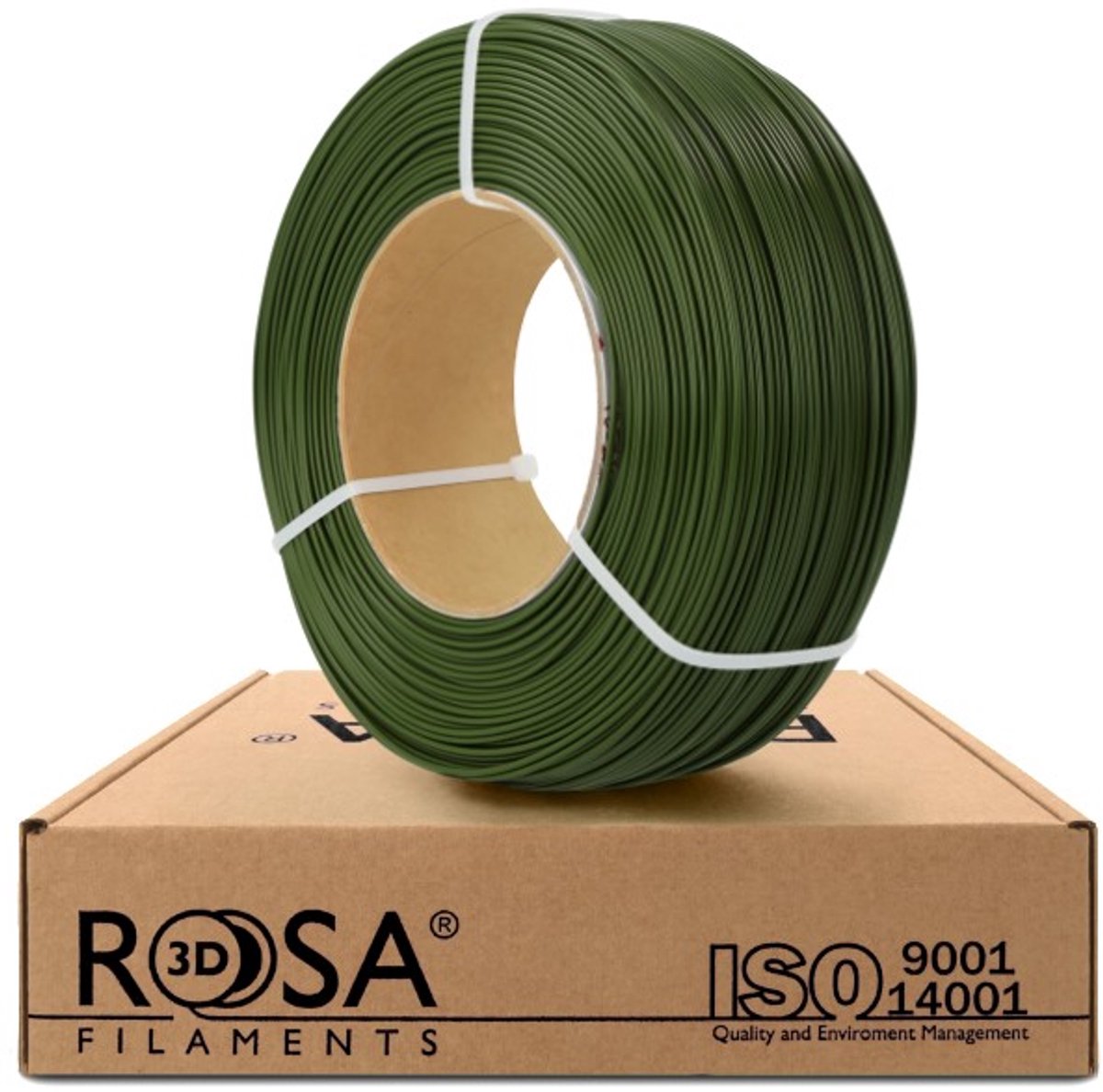 Rosa3D PLA Army Groen 1,75 mm 1 kg Refill Filament