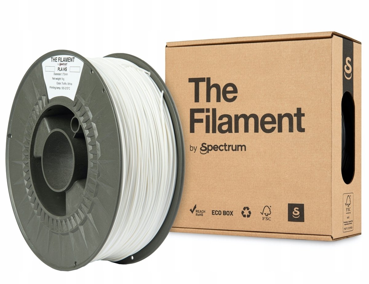 Spectrum Filaments The Filament by Spectrum PLA HS traffic Wit 1 kg Filament
