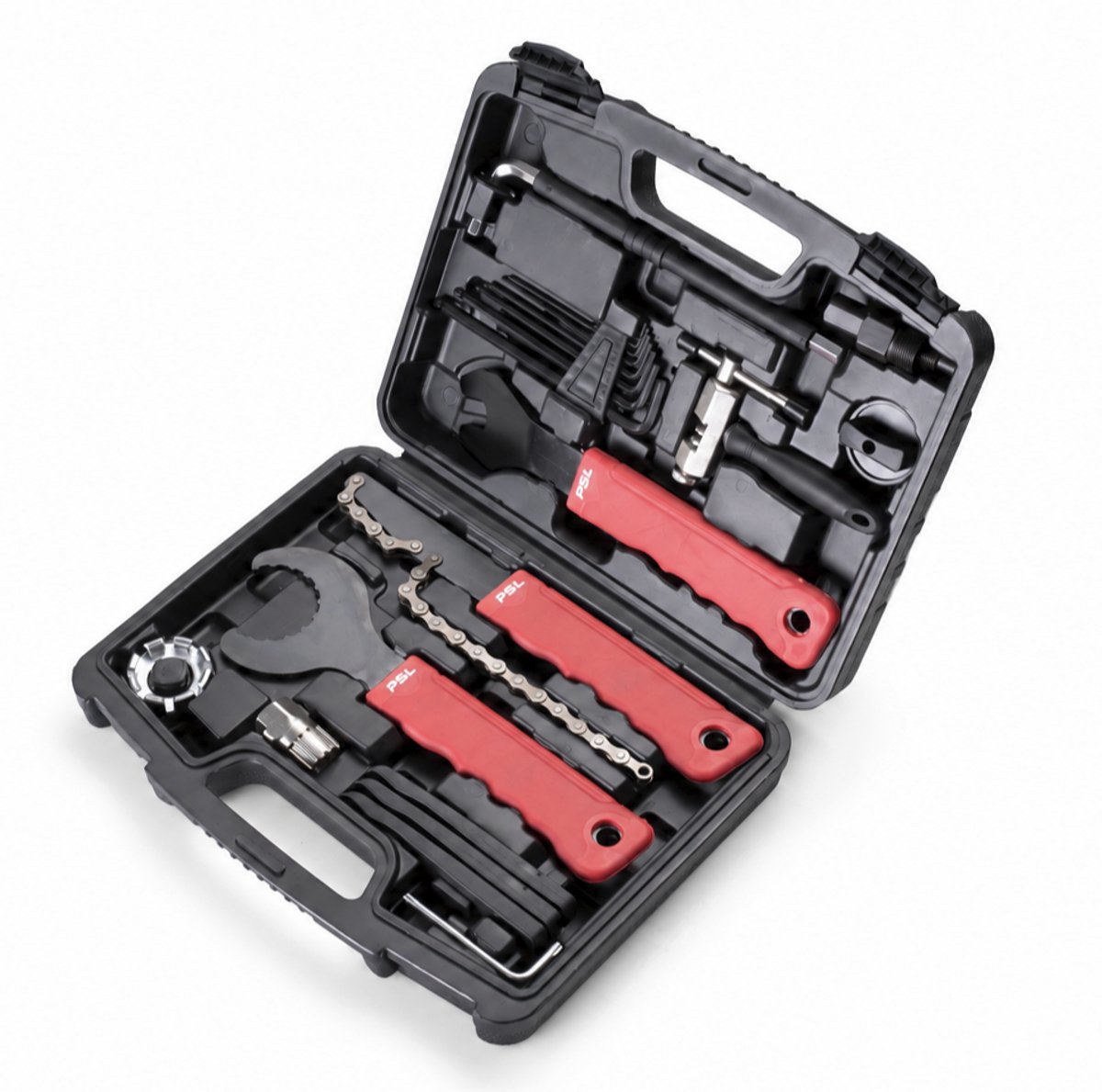 Fietsgereedschapset Gereedschapskoffer Fiets 20-delig Reparatieset Koffer