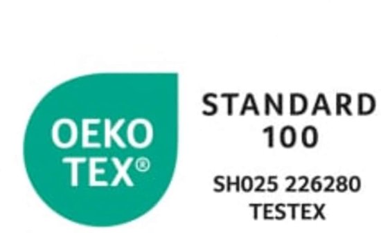 Oeko-Tex Standard 100 certificeringslogo.
