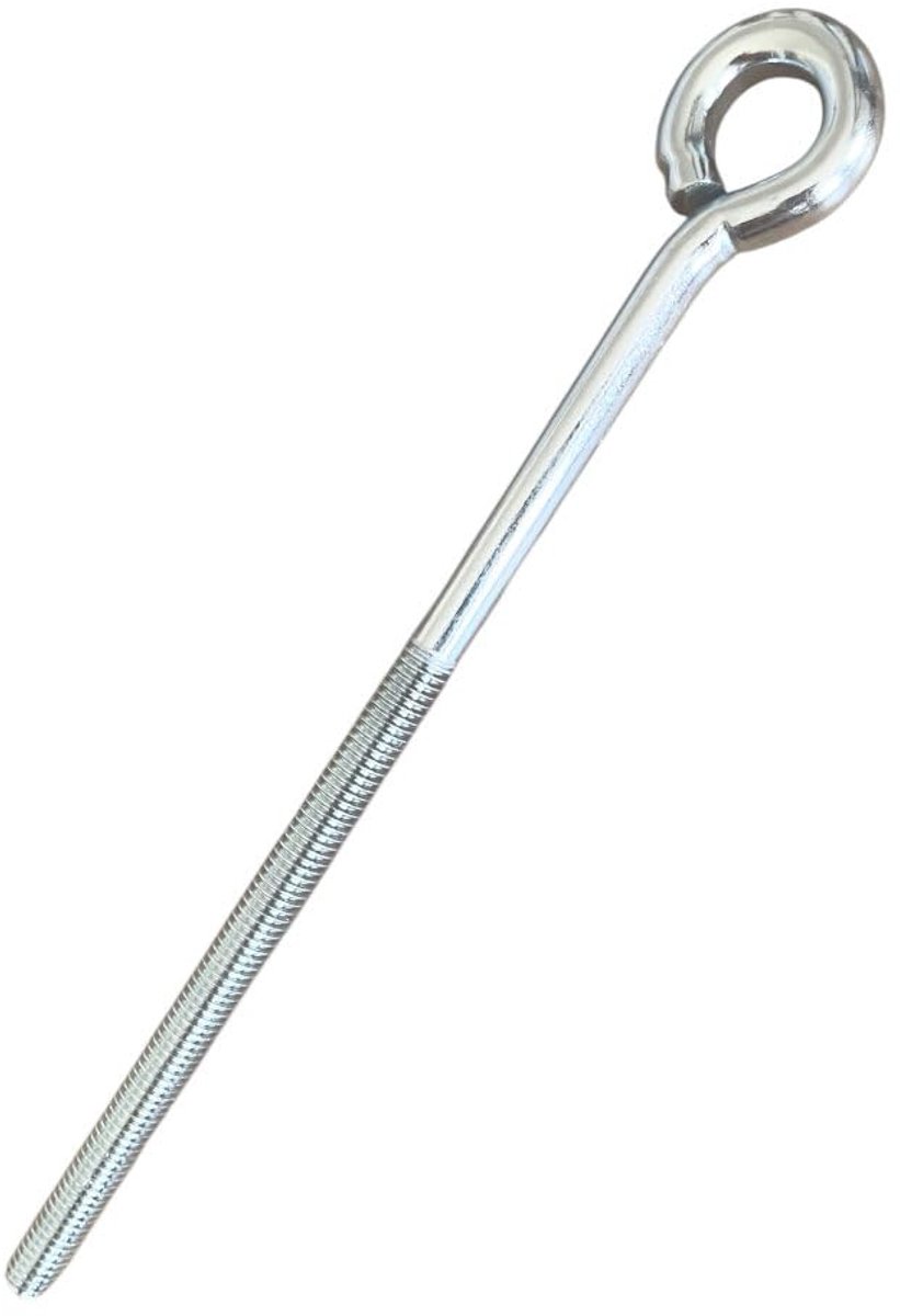 25 x ringschroef 150 mm, oogschroef M8 voor zware lasten, schroefogen, nauwkeurige metrische schroefdraad voor een veilige grip, veelzijdig gebruik, ideaal voor bouw, tuin en doe-het-zelf