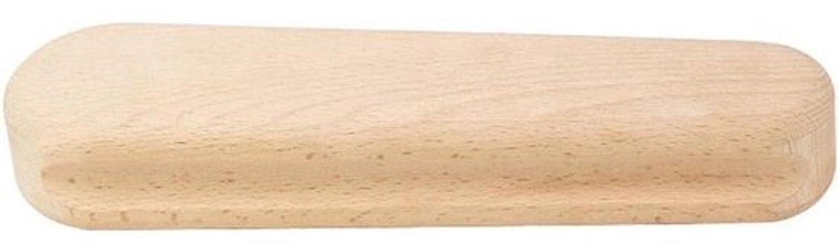 Naai Klepel - Strijk Pers - Naden Glad Strijken - Massief Houten Constructie - 24 cm - Natuurlijk Hout