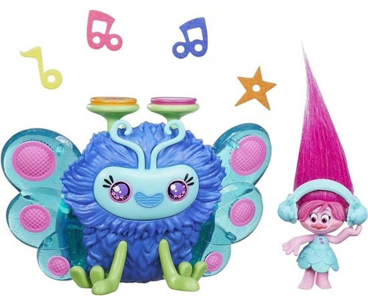 Poppy's Wooferbug - Muziek Speelgoed - Creatief Spelen - Inclusief Batterijen - 29 cm - Bruin