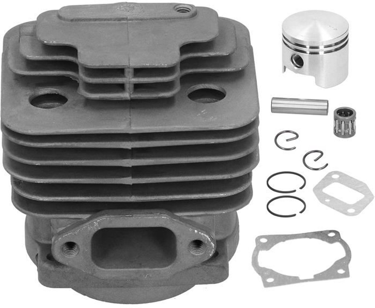 Zuiger- en cilinderkit - 44 mm. Geschikt voor 52cc bosmaaiers en reparatie van verbrandingsmotoren.