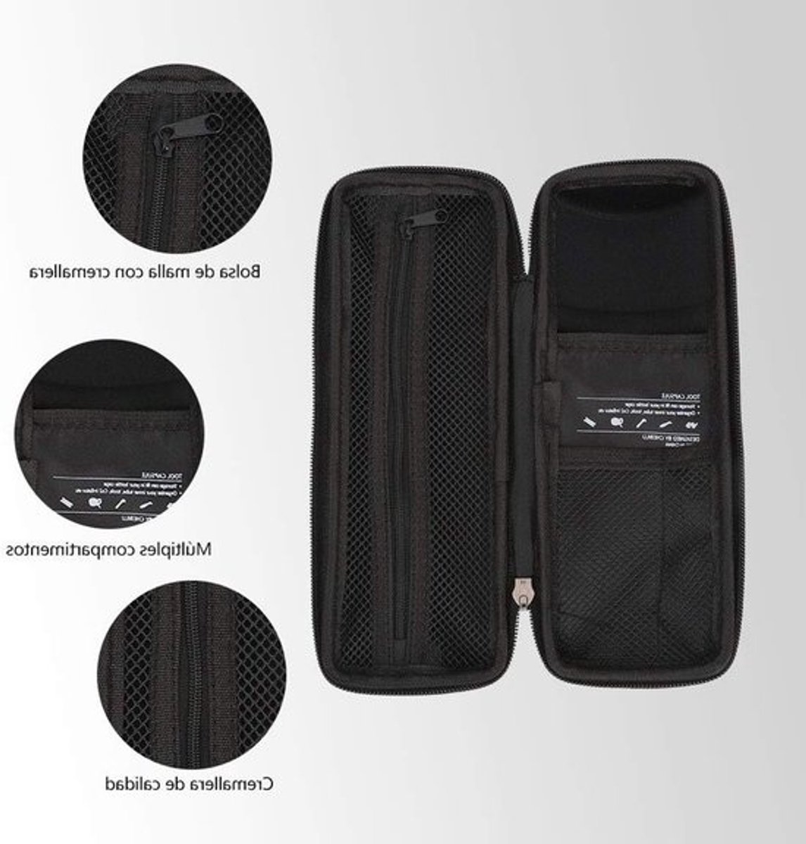 Dailygoods- Fietsflessenzak Duurzaam - Fietstas - Opbergkit - Fietsaccessoire - Lichtgewicht - Ideaal voor gereedschap en waterfles