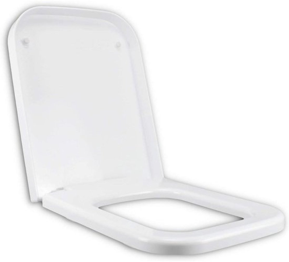 Toiletbril - WC Deksel - Badkamer Vernieuwing - Sterk Keramisch Materiaal - Wit