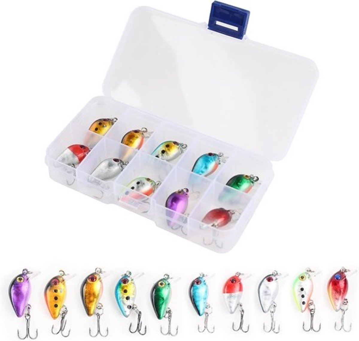 Kunstaas Roofvis – Crankbait – Roofvis Lure - viskoffer