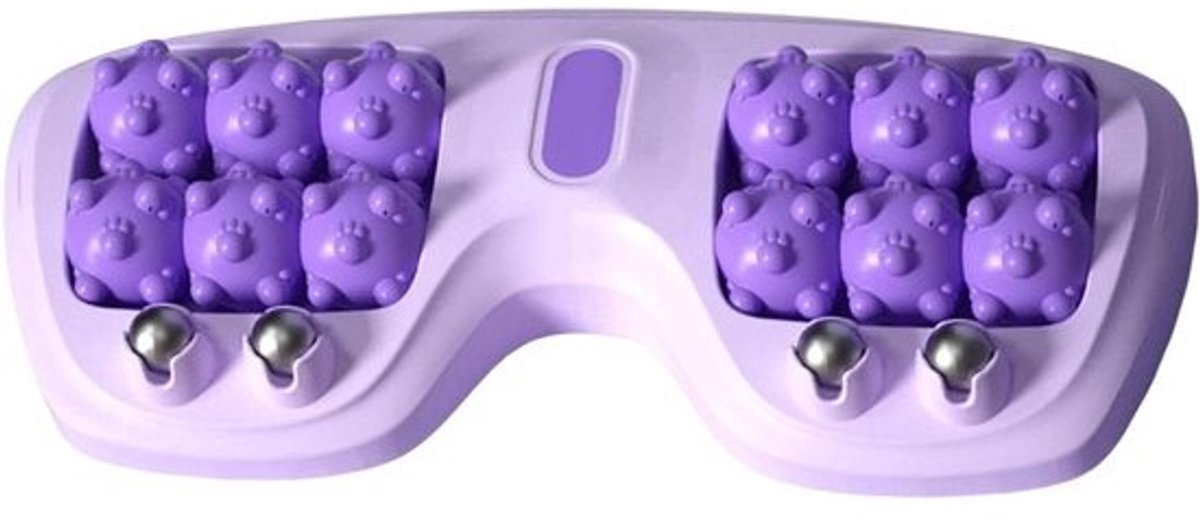 Voetmassage Roller - Herstel Tool - Spierontspanning Bevorderen - Ergonomisch Ontwerp - 29 x 15 x 4 cm - Zwart