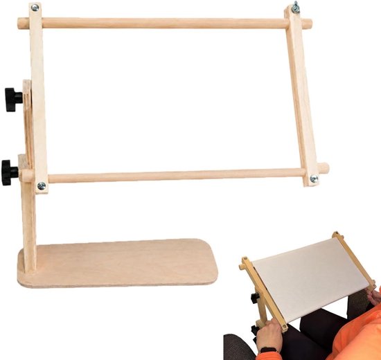 KZQ Borduurringstandaard Handsfree Houder Voor Handwerken En Naaien Verstelbare En Stabiele Standaard Voor Borduren En Kruissteek