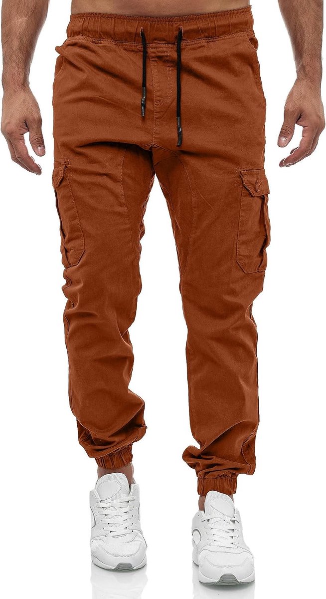 Cargobroek voor heren, jogger, chino regular fit, jeans
