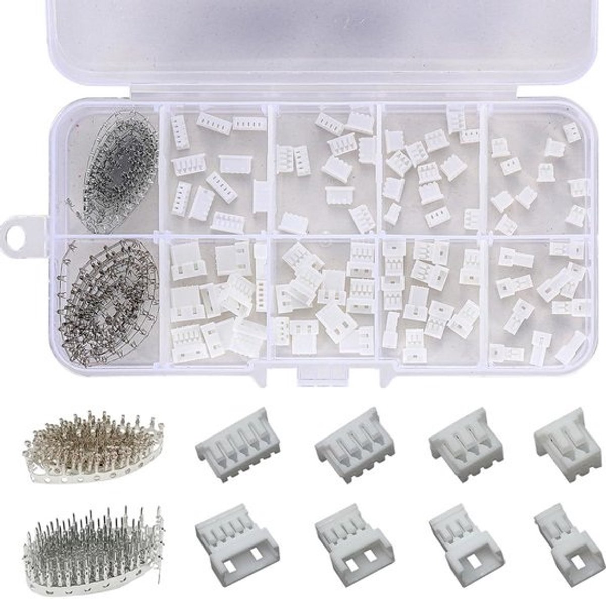 Stekker Kit - Connector Set - Elektronica Reparatie - 125 mm Pitch - 360 stuks - Niet gespecificeerd