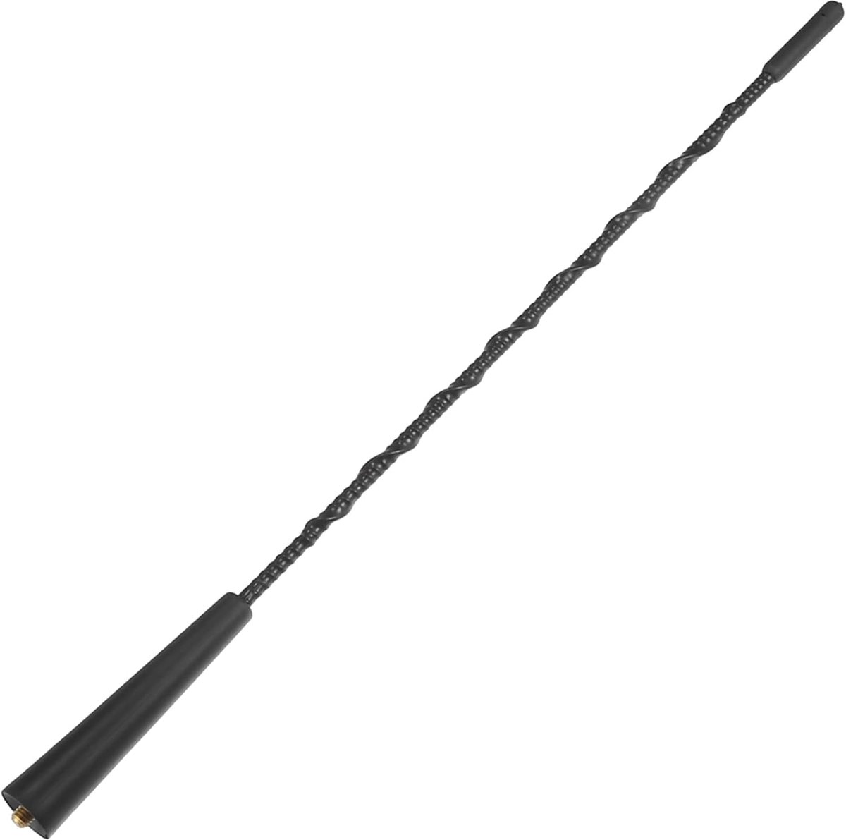 Dailygoods- Antenne Mast Metaal - Auto Antenne Kort - Voor Mazda 3 2.0L/2.3L 2004-2006 - Zwart - Eenvoudige Montage - 23cm Lengte