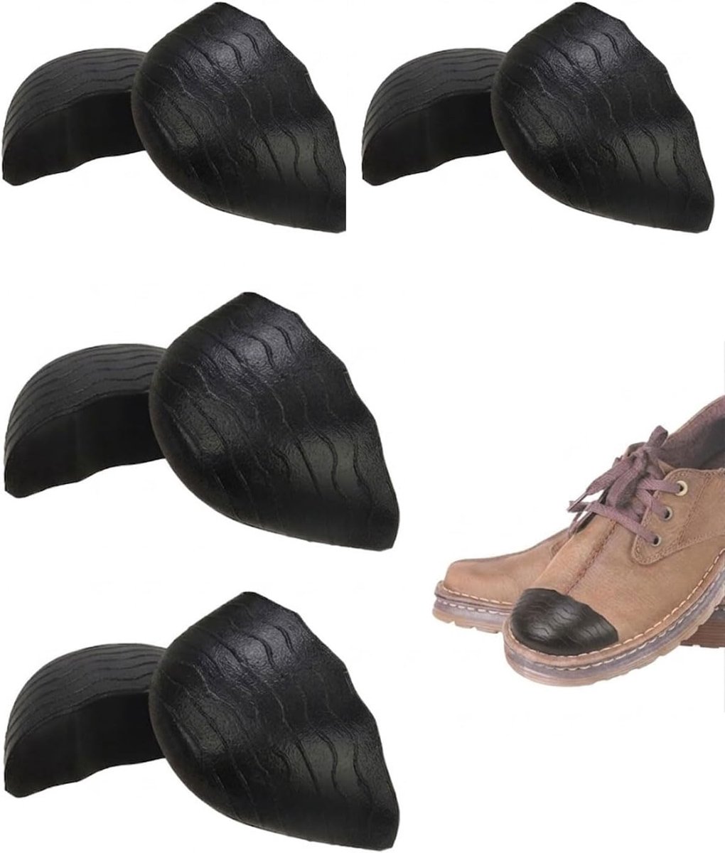 4 paar schoenvulers, zwart, verstelbaar, 2 x maat S, 2 x maat XS, herbruikbare inlegzolen voor te grote schoenen