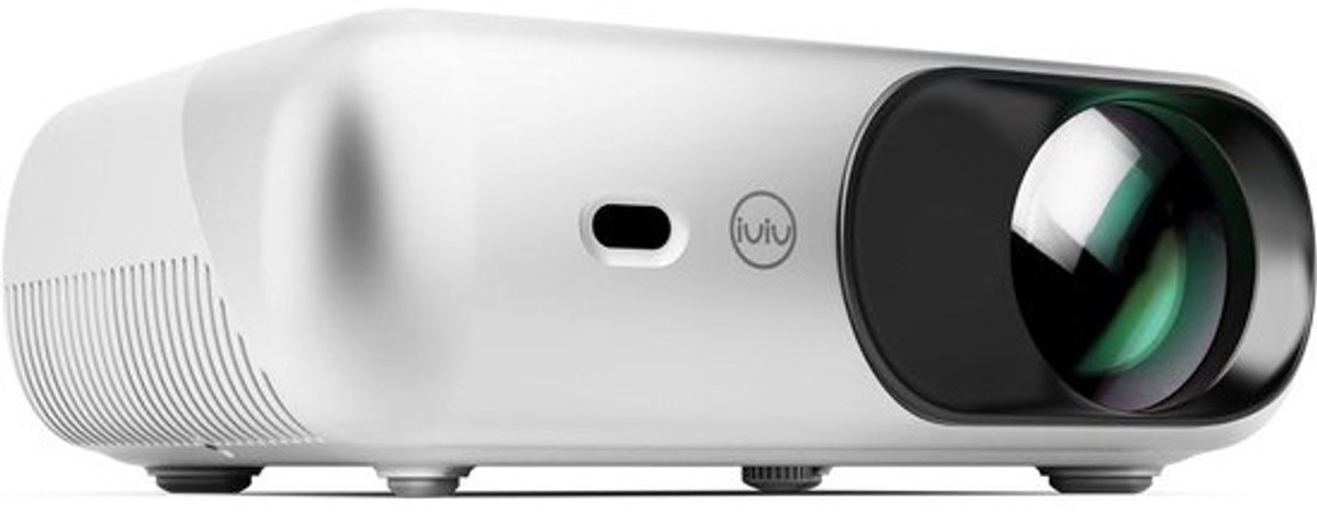 Mini Beamer - Projector Full HD - Thuisbioscoop Creëren - Native 1080P Resolutie - 100 Inch Scherm - Wit