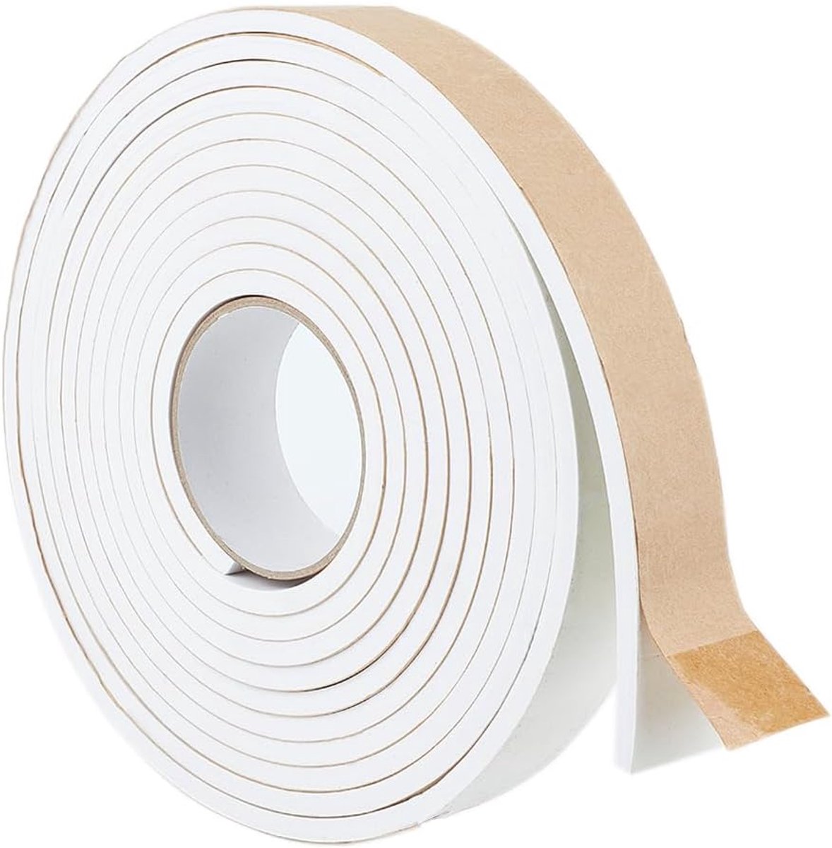 Dailygoods- Afdichtingstape 10 m - Hoge Dichtheid - 40 mm x 3 mm - Sterke Kleefstof - EVA-schuim - Voor Meubels/Auto's - Isolatietape
