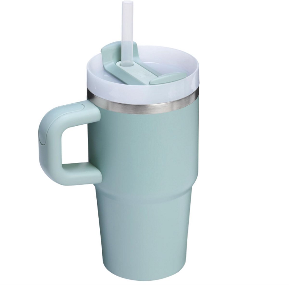 Stanley Quencher H2.0 Flowstate Tumbler 0.59L (Seafoam) - RVS - Lekvrije Thermosbeker met Rietje & Handvat – Geïsoleerd RVS – BPA-vrij - Drinkfles Waterfles – foto 4