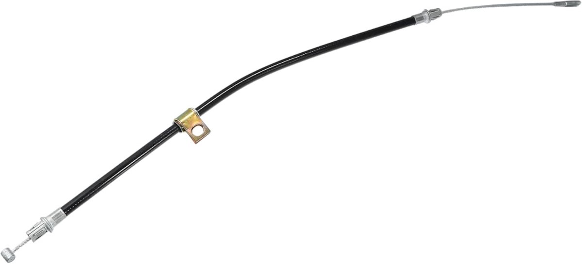 Dailygoods- Handremkabel Hoogwaardige Kwaliteit - Remkabelset - Kunststof/Metaal - Zwart - 81cm - Directe Vervanging - Remkabel