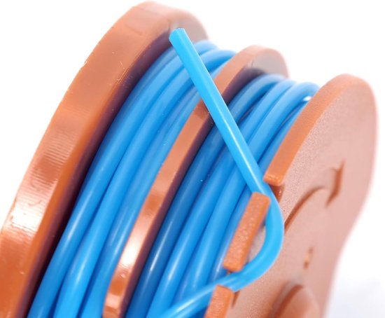 2 stuks dubbele trimmerspools en spoollijn compatibel met Titan TTB820GGT — afbeelding 5