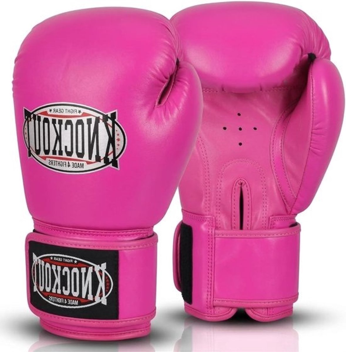 Bokshandschoenen - Trainingshandschoenen Vechtsport - Vechtsport Training - Verbeterde Vuist Alignment - 12 oz - Roze