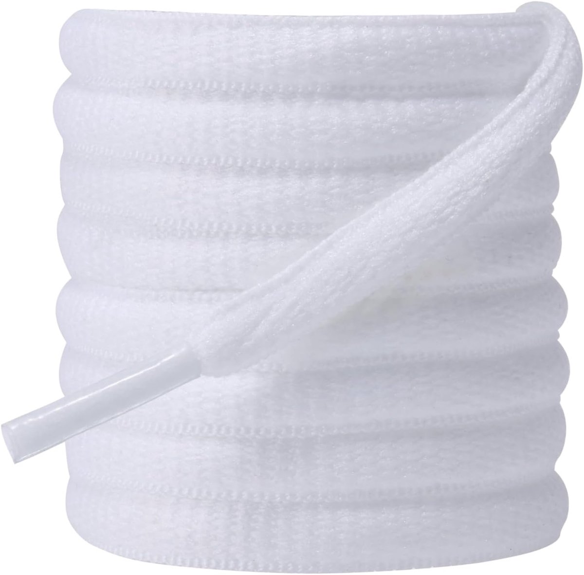 Schoenveters, Dafannis 2 paar halfronde schoenveters voor sneakers, hardloopschoenen, basketbalschoenen en sneakers