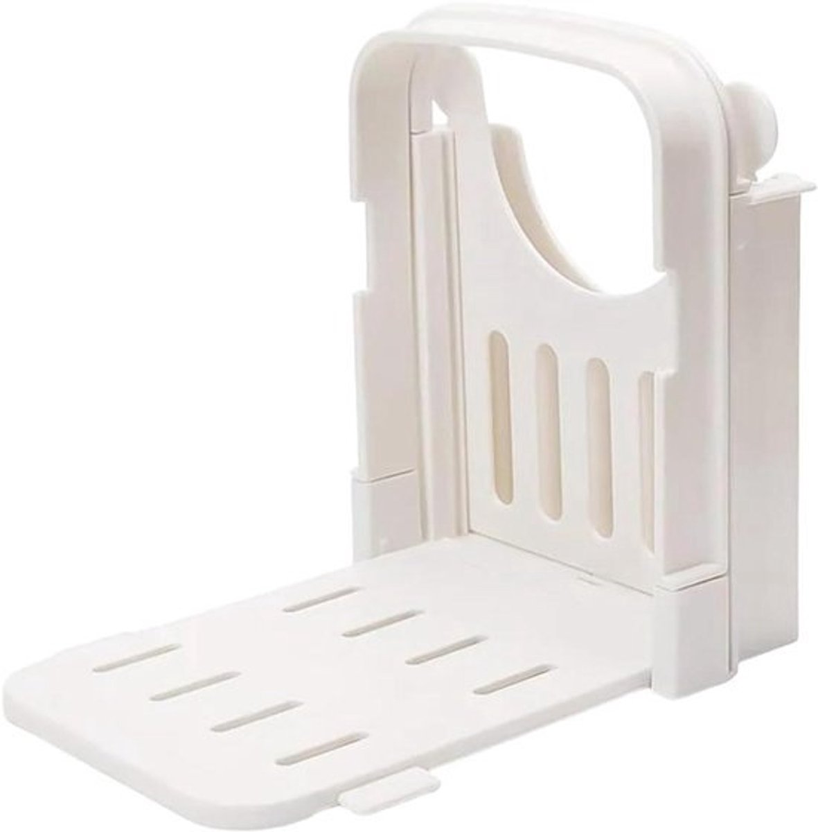 Opvouwbare Snijmachine - Brood Cutter - Gelijkmatig Snijden - Ruimtebesparend Ontwerp - 19 x 175 x 12 cm - Meerkleurig