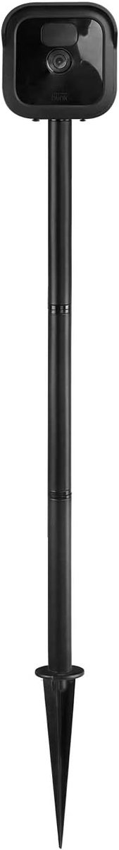 Pole Mount Ground Stake met beschermhoes voor knipperend all-new knipperend outdoor/indoor, geschikt voor vallen in zachte grond