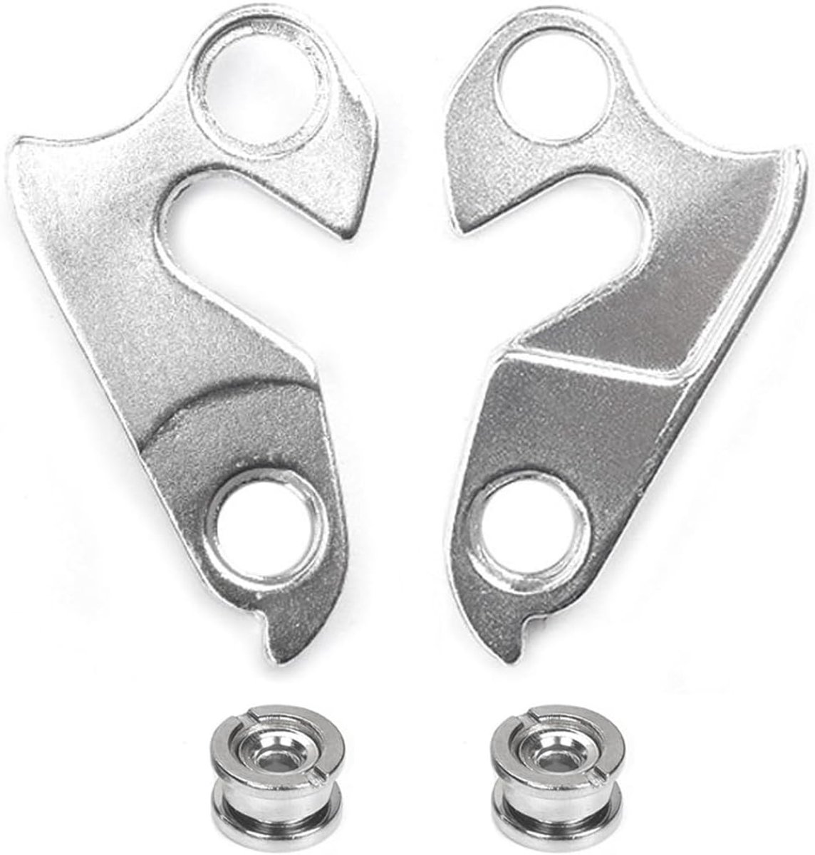 Derailleurhangers 38 - CNC-legering achtermecha-dropout vervanging compatibel met Diamondback, Trace, Fuji, GT, HARO, Iron Horse, Jamis, K2, Kona, Marin, Motobecane, Raleigh, Trek en meer