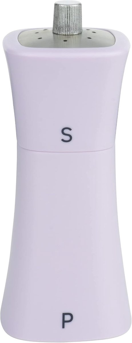 SP-9174PU 2-in-1 zoutschudder en pepermolen, kunststof, lavendel