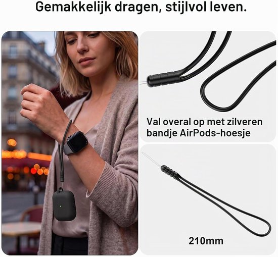 voor AirPods Pro 3 Generatie Hoesje, AirPods Pro 3 Case — afbeelding 4