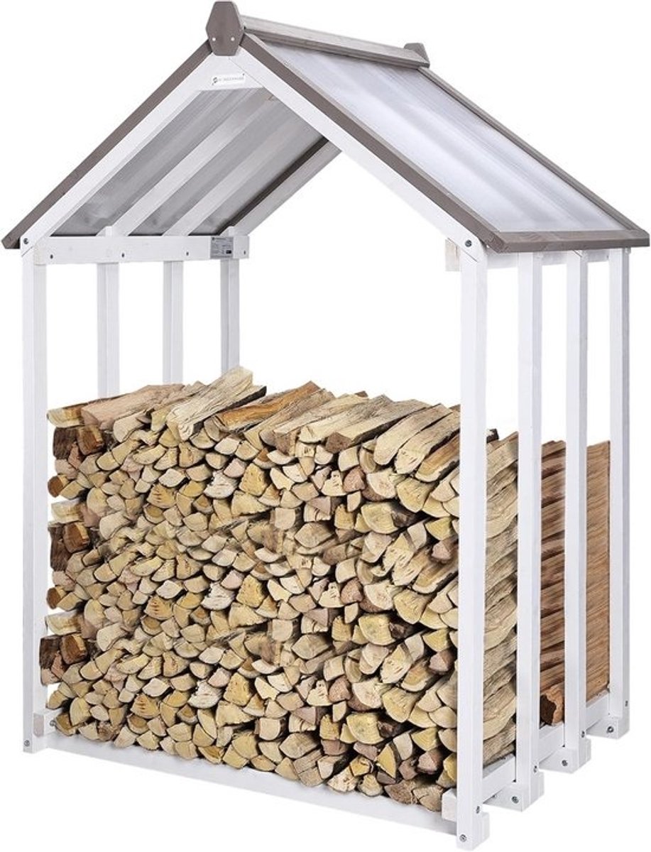 Firewood Rack Houten Houtrek voor Tuin en Terras 1.8 SRM