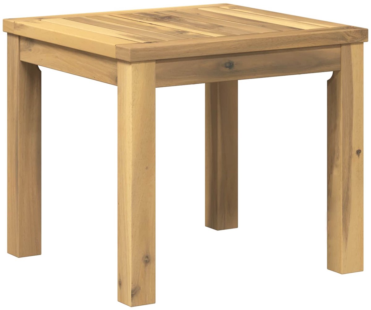 vidaXL Salontafel - LAREN - Witgewassen - 40 - x - 40,5 - x - 36 - cm