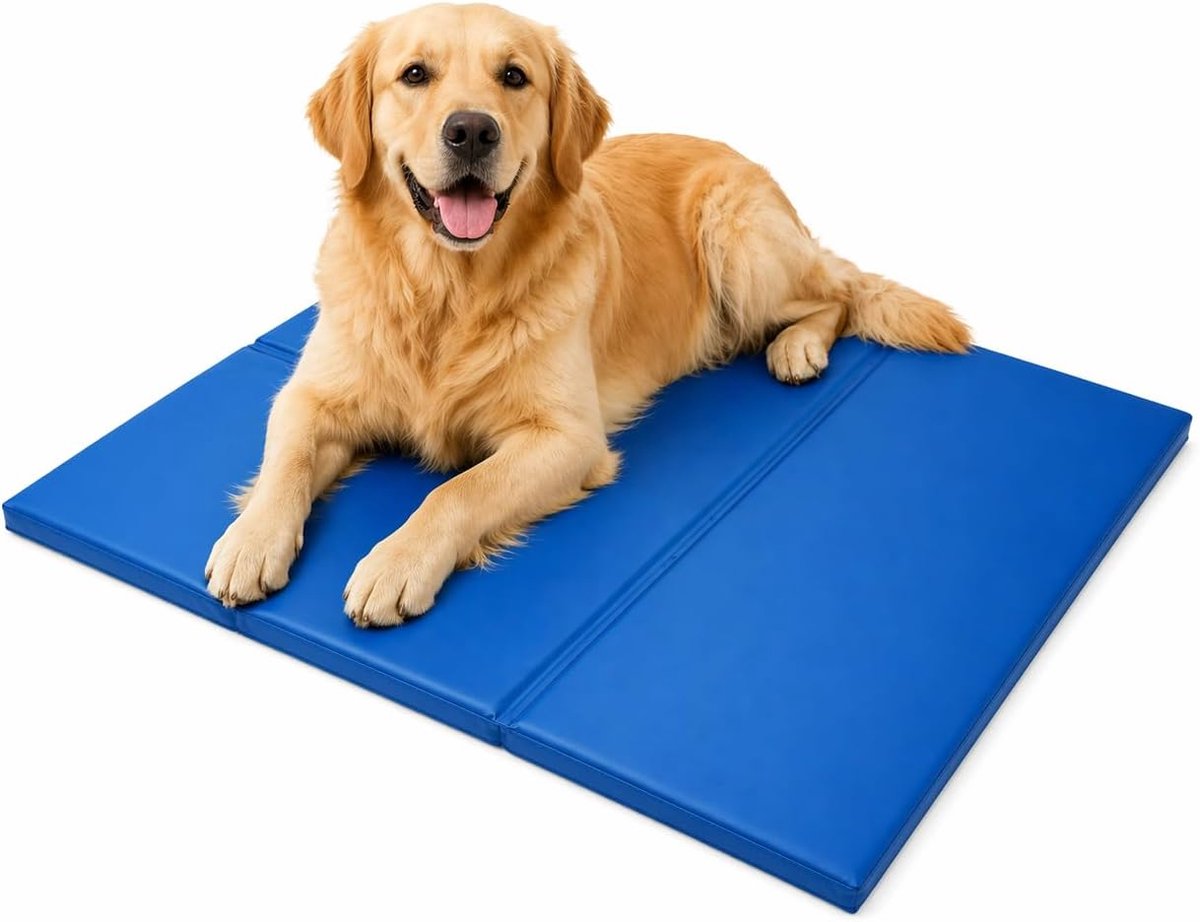 Koelmat voor huisdieren, 90 x 50 cm, Coolbed, zelfkoelend, groot hondenbed, hondenmat, zomerhondenbed, waterdichte mat, verkoelend hondenbed, hondenbed
