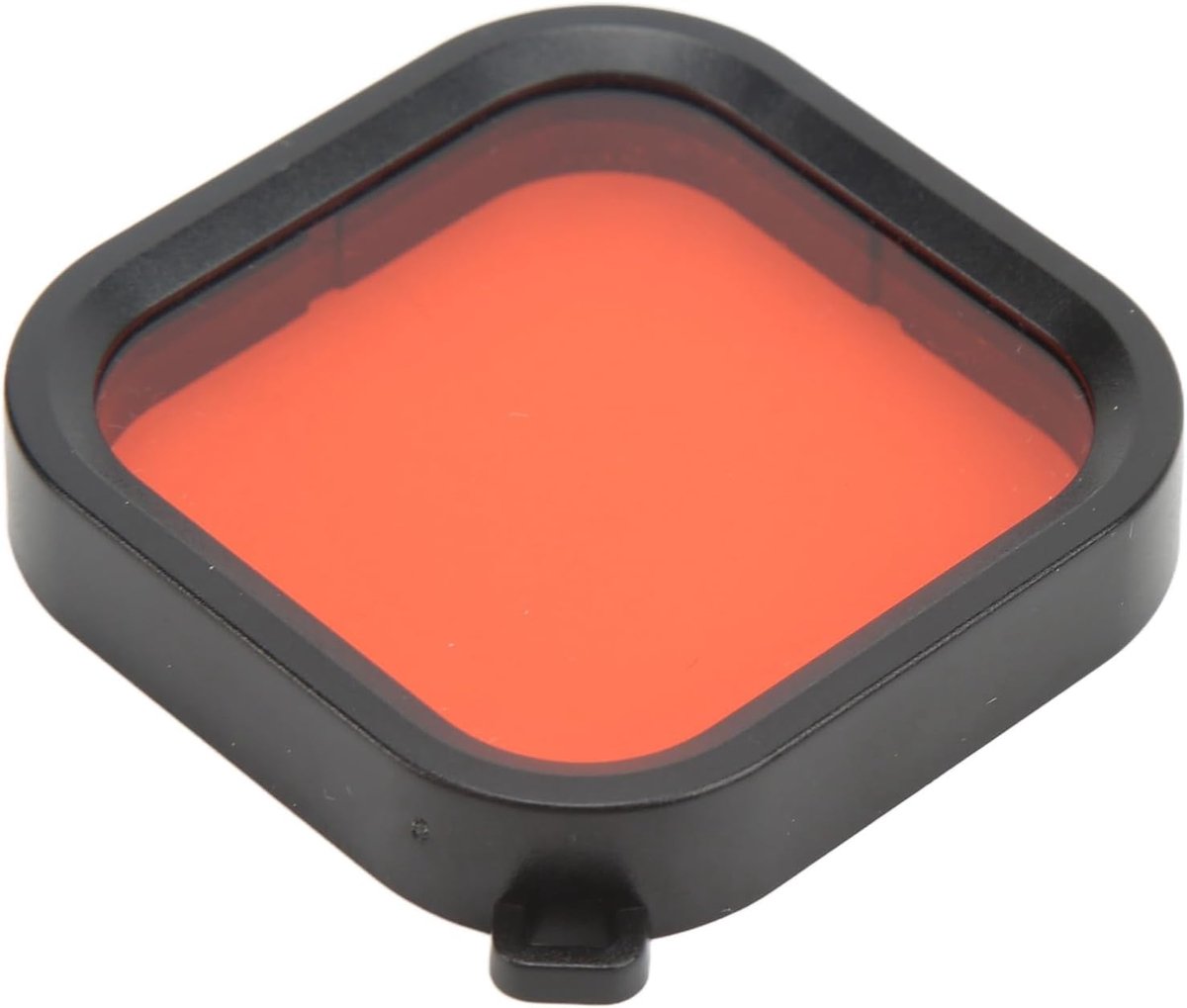 Duikfilter voor 10 11 Zwart, Verbetert Kleuren, UV-bescherming, ABS-materiaal, HD-foto's en Video's met Waterdichte Behuizing en Draagkoord (rood)