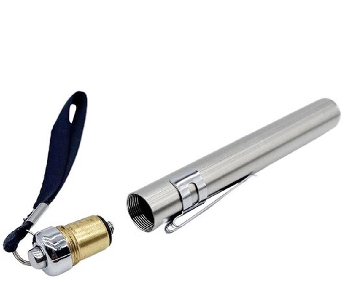 Eierkaars - Broedlamp - Eieren controleren - Compact apparaat - 10 cm - Zilver
