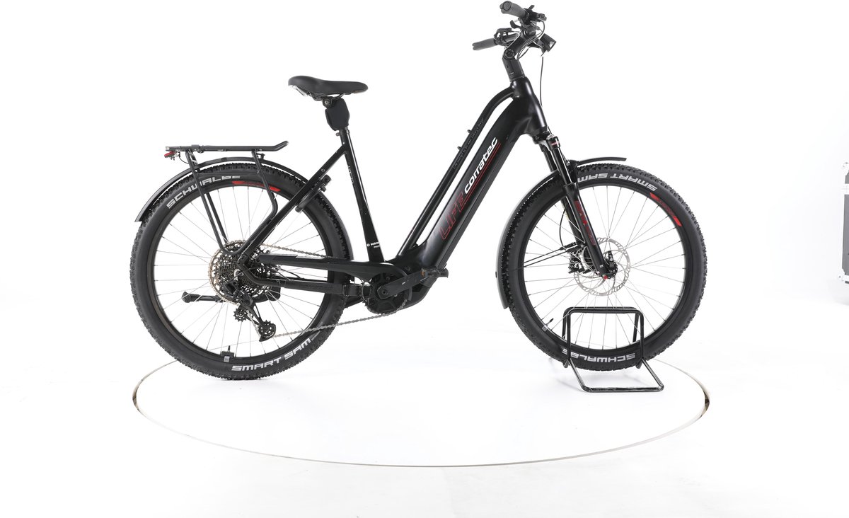 Corratec Life CX6 Elektrische trekkingfiets Bosch Accu 750Wh 27,5" 2023 zwart