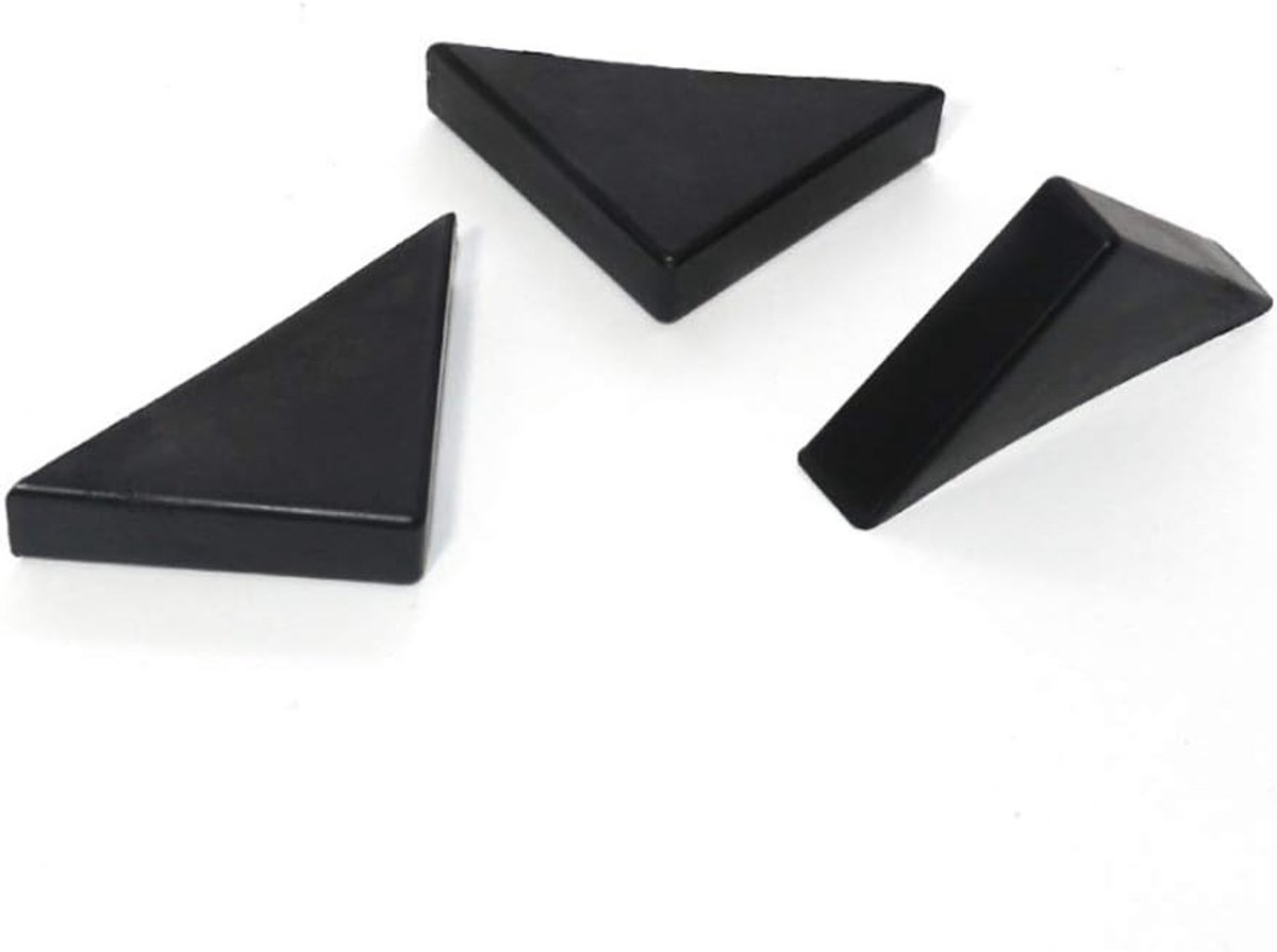 Hoekbeschermer - beschermers - Meubelhoekbeschermers - glas hoek beschermers - afdekkingen - 8 stuks - Zwart - glas hoekbeschermer - Geschikt voor meubels, glas, hout, staal, spiegel – foto 3