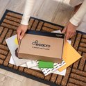 Kartonnen doos met 'Secopro A better way to print' logo, met Brother logo bovenaan.