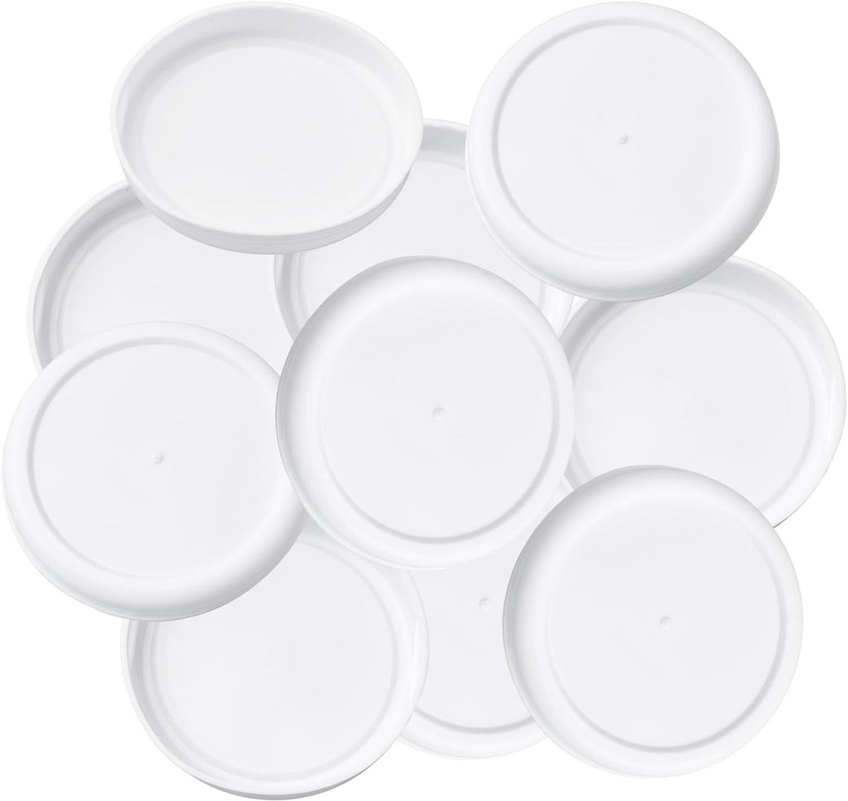 24 Stuks Plastic Einde Caps voor Kartonnen Verzendbuizen, Beschermende Einde Caps voor Kraftholbuizen, Perfect voor Verzending en Opslag
