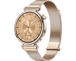HUAWEI WATCH GT 7 41mm Milanese Goud + Grijze horlogeband