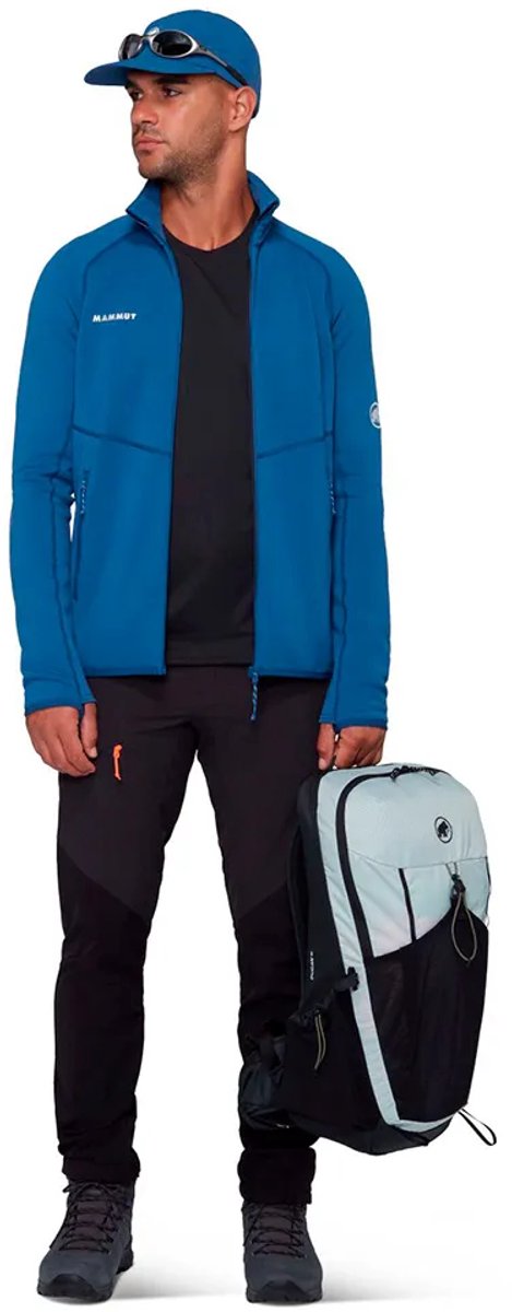 Mammut Aconcagua Fleece Met Volledige Rits Blauw M Man